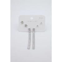 Çoklu Set Küpe - Gümüş