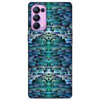Lopard Oppo Reno 5 Pro 5G Uyumlu Kılıf PiXel (20) Koruyucu Kılıf Mavi