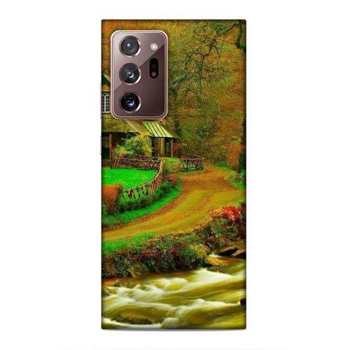 Samsung Galaxy Note 20 Ultra Uyumlu Kılıf Azarbaijan (48) Bumper Kılıf Orman Evi