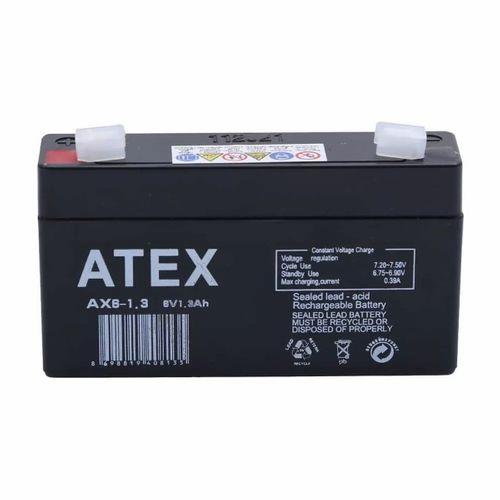 Atex Ax6-1.3 6v 1.3ah Akü