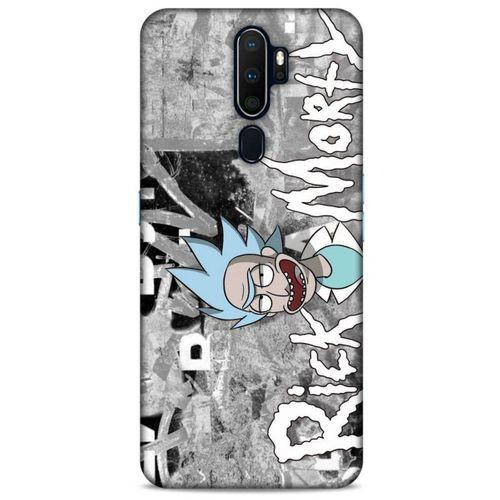 Oppo A5 2020 Uyumlu Kılıf Rick And Morty (10) Full Koruma Kılıfı Space Beth