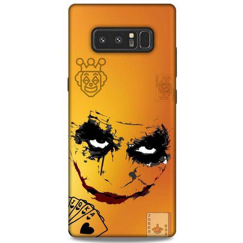 Samsung Galaxy Note 8 Uyumlu Kılıf Joker (7) Telefon Kılıfı Turuncu