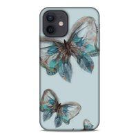 Y.Liva-2020 (Pepela) Apple iPhone 12 Kılıf Silikon Kapak Desenli