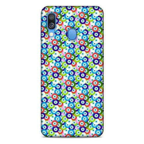 Nazarium (5) Desenli Silikon Kapak Samsung Galaxy A40 Kılıf