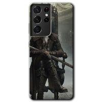 Galaxy S21 Ultra Kılıf HD Desen Baskılı Arka Kapak - Bloodborne Hunters