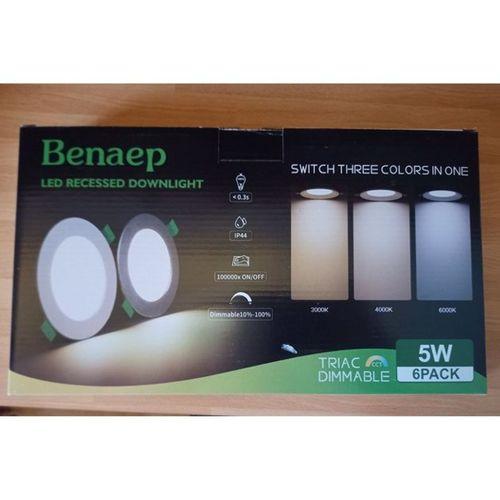 Benaep LED Gömme Tavan Işıkları Adaptörü (Bu ürün Sadece Plastik parçadır - Almadan Önce Soru Sorabilirsiniz)