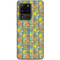 Frutix Turunç 06 Samsung Galaxy S20 Ultra Kılıf Desenli Silikon