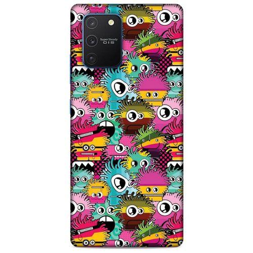 Graffitix (35) Desenli Silikon Kapak Samsung Galaxy S10 Lite Kılıf