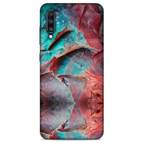 Samsung Galaxy A70 Kılıf Baskılı Özel Seri Taşlı (49) Ultra Silikon Kılıf