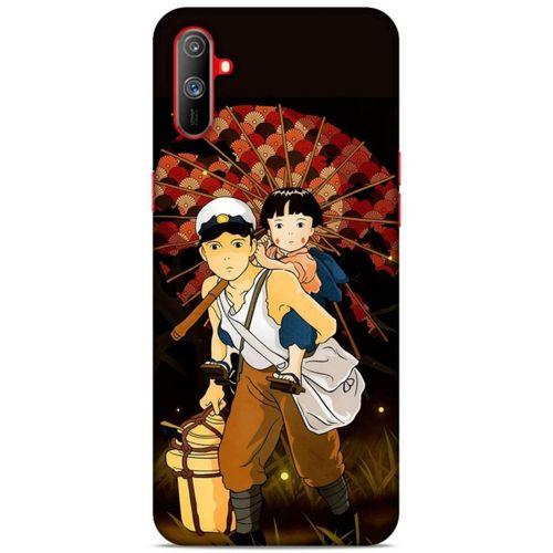 Lopard Realme C3 Uyumlu Kılıf IMDB Film (44) Tough Armor Kılıf Ateşböceklerinin Mezarı