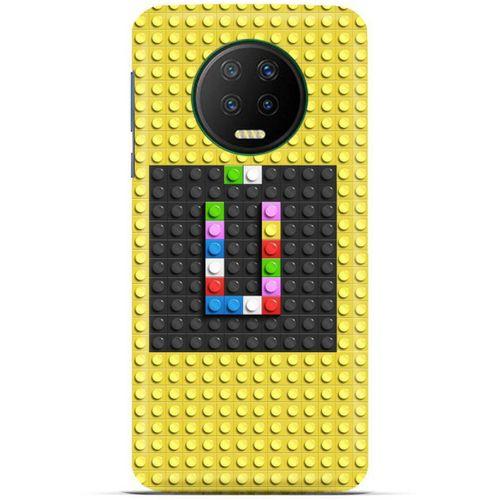 Lopard İnfinix Note 7 Uyumlu Kılıf BloX (34) Slim Armor Kılıf Ü Harfi