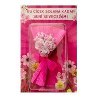 Minibuket Mini Buket Çiçek Pembe