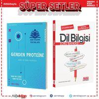 Çöz Kazan AYT Genden Proteine Biyoloji ve AKM Dil Bilgisi Soru Bankası Seti 2 Kitap