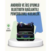 E10 Powerbank Şarjlı Bluetooth 5.1 Kulaklık Spor Ve Oyun İçin