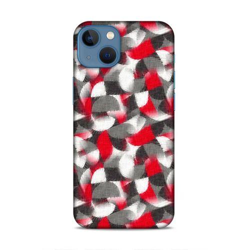 Apple iPhone 13 Mini Uyumlu Kılıf Romans (38) Neo Hybrid Kılıf Kırmızı Gri