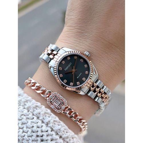 Ferrucci Küçük Kasa Vintage Seri 2 Yıl Garantili Yeni Sezon 3Atm Dayanıklı Kadın Kol Saati B.03412.M6