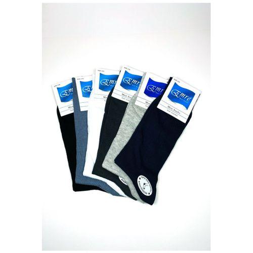 Penye Yazlık Erkek Çorap Burun Dikişsiz Takviyeli Topuk ve Burun 6 çift