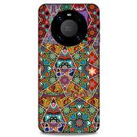 Lopard Huawei Mate 40 Pro Uyumlu Kılıf Ethnic Culture (43) Thin Fit Kılıf