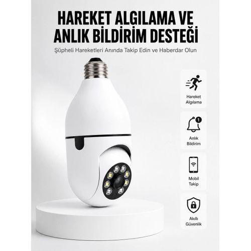 Hareket Algılamalı Kablosuz Akıllı Ev Güvenlik Kamerası Yeni Nesil