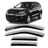 Chevrolet Captiva Uyumlu 2006 Sonrası Kromlu Cam Rüzgarlığı 4 Lü