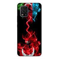 Xiaomi Mi 10 Lite Uyumlu Kılıf Azarbaijan (12) Koruyucu Silikon Azerbaycan Türk Bayrakları