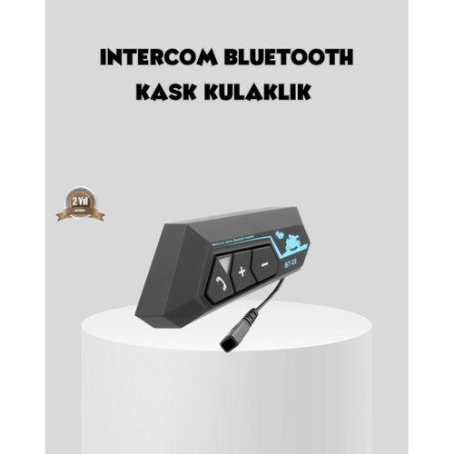 Bt22 Kask İçi Bluetooth Kulaklık Hızlı Eşleşme Ve Gürültü Önleyici Mikrofon