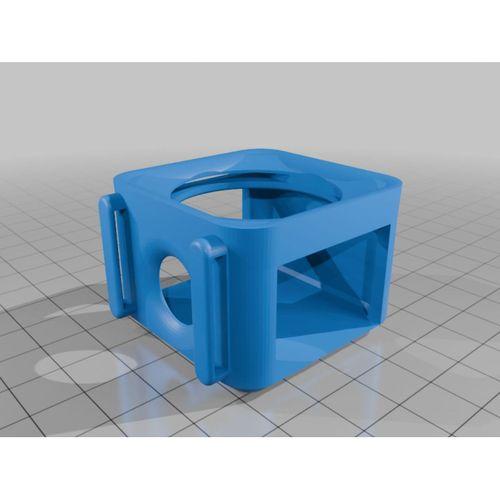 Velcro yuvaları ile DJI Eylem 2 Kılıf.