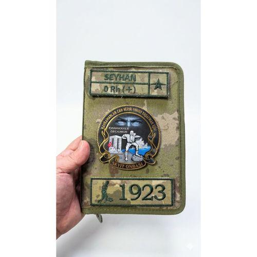 Atatürk 1923 İsimlik - Kamuflaj Ajanda Uyumlu - 4cm x 12 cm