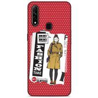 Sokak Modası 25 Oppo A31 Kılıf Desenli Silikon