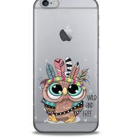 Zoologix (47) Apple Iphone 6S Şeffaf Kılıf Silikon Desenli