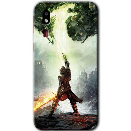 Samsung Galaxy A2 Core Kılıf HD Desen Baskılı Arka Kapak - Dragon Hunter