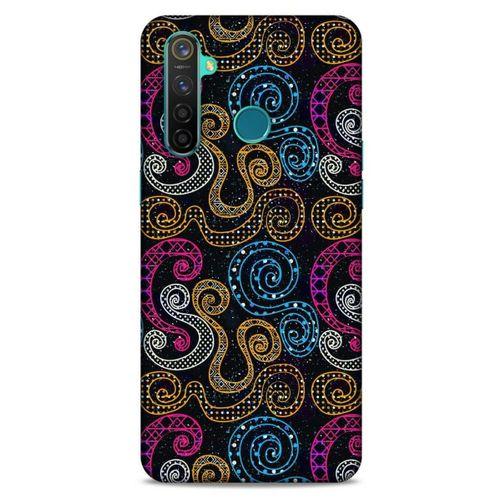 Geometrix 14 Oppo Realme 5 Pro Kılıf Silikon Kapak