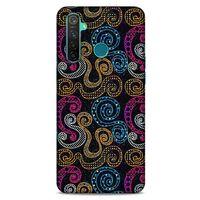 Geometrix 14 Oppo Realme 5 Pro Kılıf Silikon Kapak
