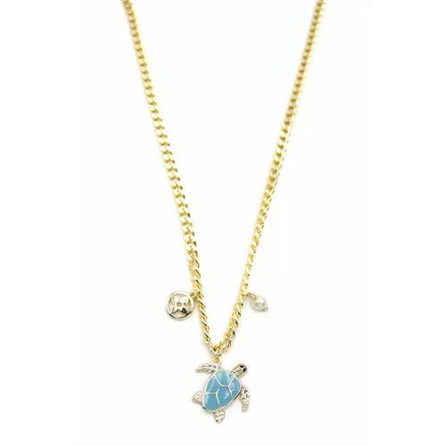 Kaplumbağa Kolye - Altın