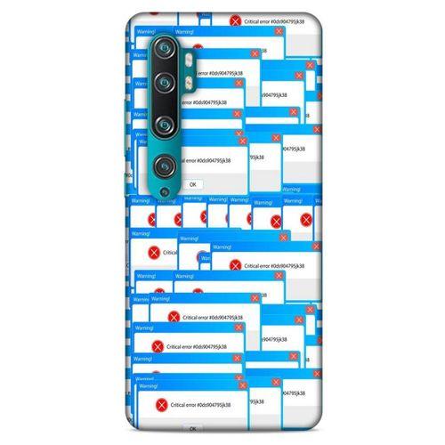 Retro (48) Desen Bumper Kılıf Renkli Xiaomi Mi Note 10 Kılıf