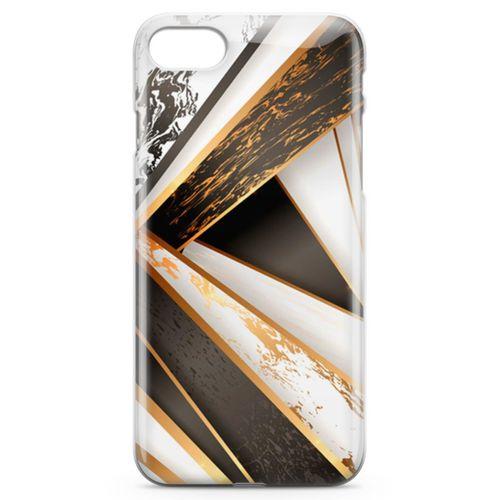 Apple iPhone 8 Kılıf Rose Mermer Arka Kapak Koruma Desenli Full Koruyucu