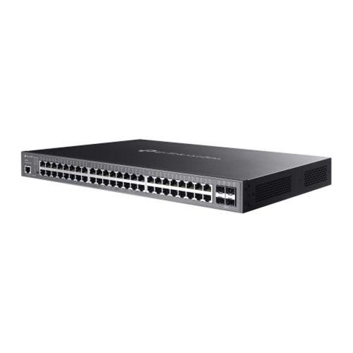OMADA SG3452P, 52 Port Gigabit,  48 Port Gigabit PoE+, 384W, 4 Port SFP L2+ Yönetilebilir, Rackmount Metal Kasa Switch
