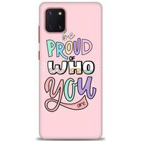 Samsung Galaxy A81 / Note 10 Lite Kılıf HD Baskılı Kılıf - Who You + Tam Ekran Koruyucu