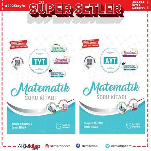 Palme Yayınları TYT AYT Matematik Soru Bankası Seti 2 Kitap