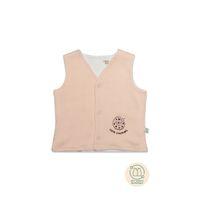 Bistyle Bistyle Yelek Çift Taraflı Cookies Cute Happy 18112 Somon