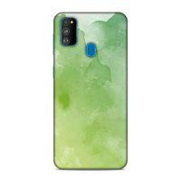 Samsung Galaxy M30s Kılıf Yesil Hayaller Arka Kapak Silikon Koruma Full Koruyucu