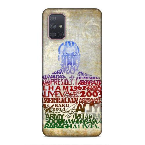 Samsung Galaxy A71 Uyumlu Kılıf Azarbaijan (22) Tam Koruma Kılıfı İlham Aliyev