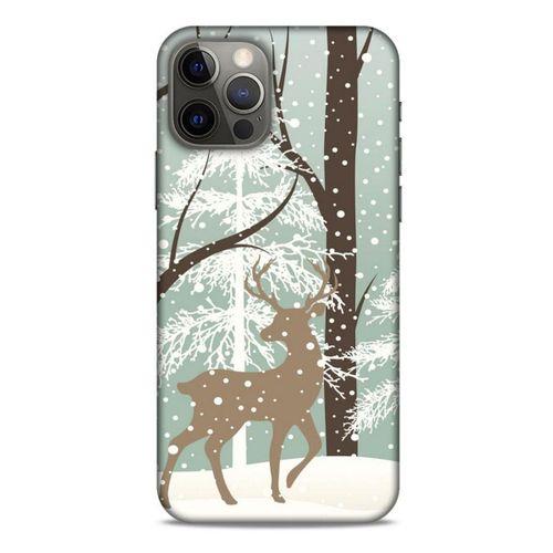 Apple iPhone 12 Pro Kılıf Snowix (22) Tam Koruma Kılıfı Açık Kahve