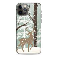 Apple iPhone 12 Pro Kılıf Snowix (22) Tam Koruma Kılıfı Açık Kahve