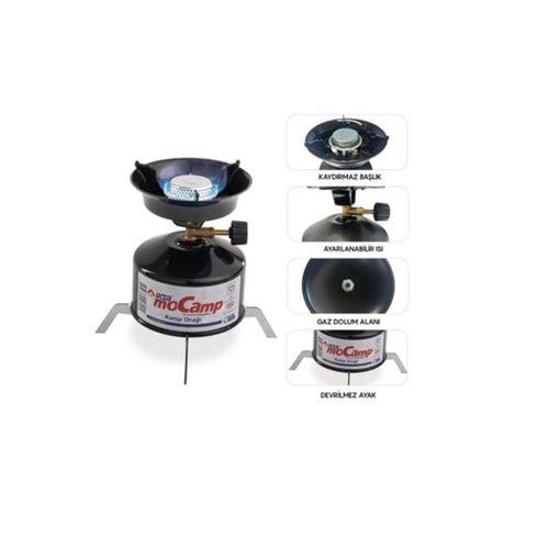 Kolay Ayarlanabilir Alevli Ve Güvenli Metal Kamp Ocağı