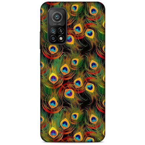Xiaomi Mi 10T 5G Kılıf Desenli Özel Seri Tüyler (12) Koruyucu Silikon
