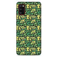 Lopard Samsung Galaxy A41 Uyumlu Kılıf Kamuflaj (94) Tough Armor Kılıf