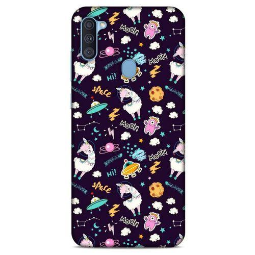 Spacex (47) Tema Crystal Flex Kılıf Samsung Galaxy A11 Kılıf