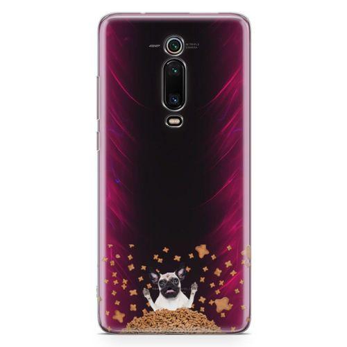 Xiaomi Redmi K20 Pro Premium Kılıf Köpek Maması Pug Arka Kapak Koruma Desenli Full Koruyucu
