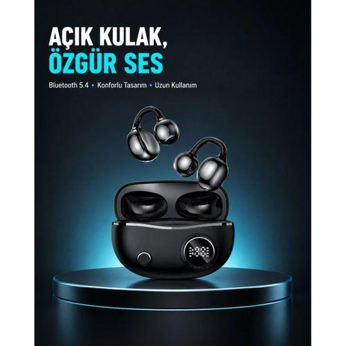 Açık Kulak Bluetooth Kulaklık 5.4 Aptx Destekli Ergonomik Tasarım